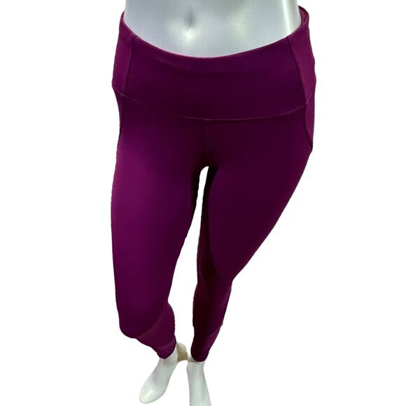 Lorna Jane Raspberry Running Pants with Cut-Out Details – Size Small - Picture 14 of 16